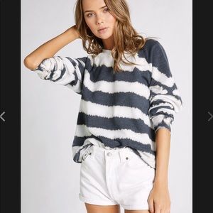 Wildfox Zebra Dye Sommers Sweatshirt
